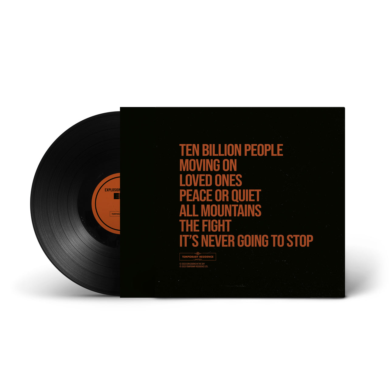 End - Black Vinyl