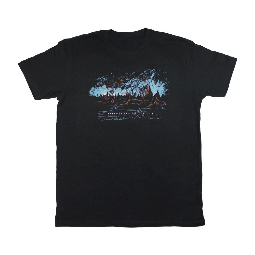 CAVES BLACK T-SHIRT