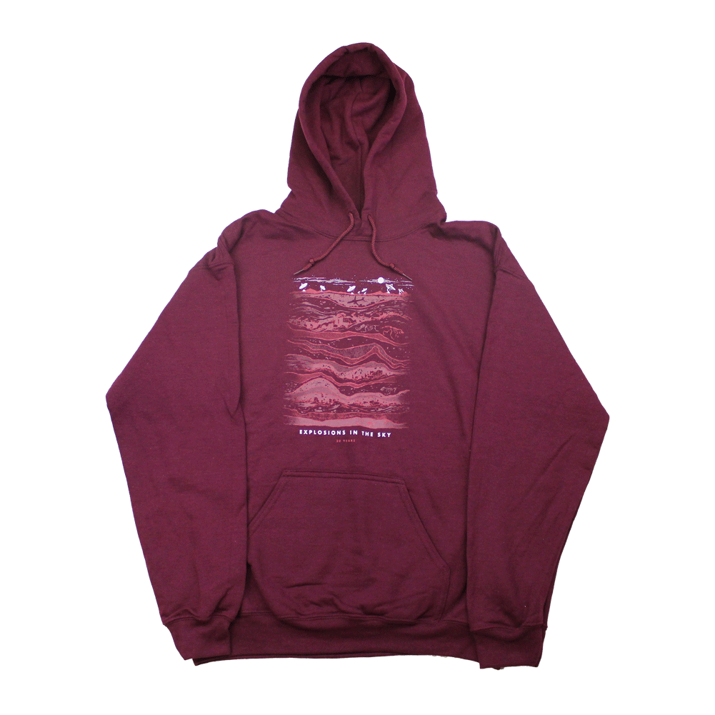 Layers Maroon Hoody