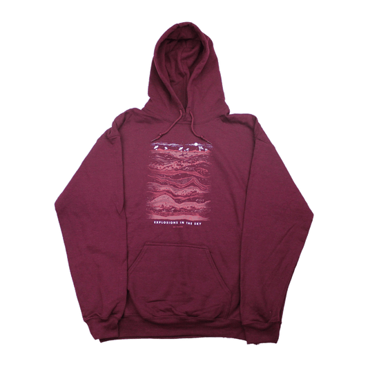 LAYERS MAROON HOODY